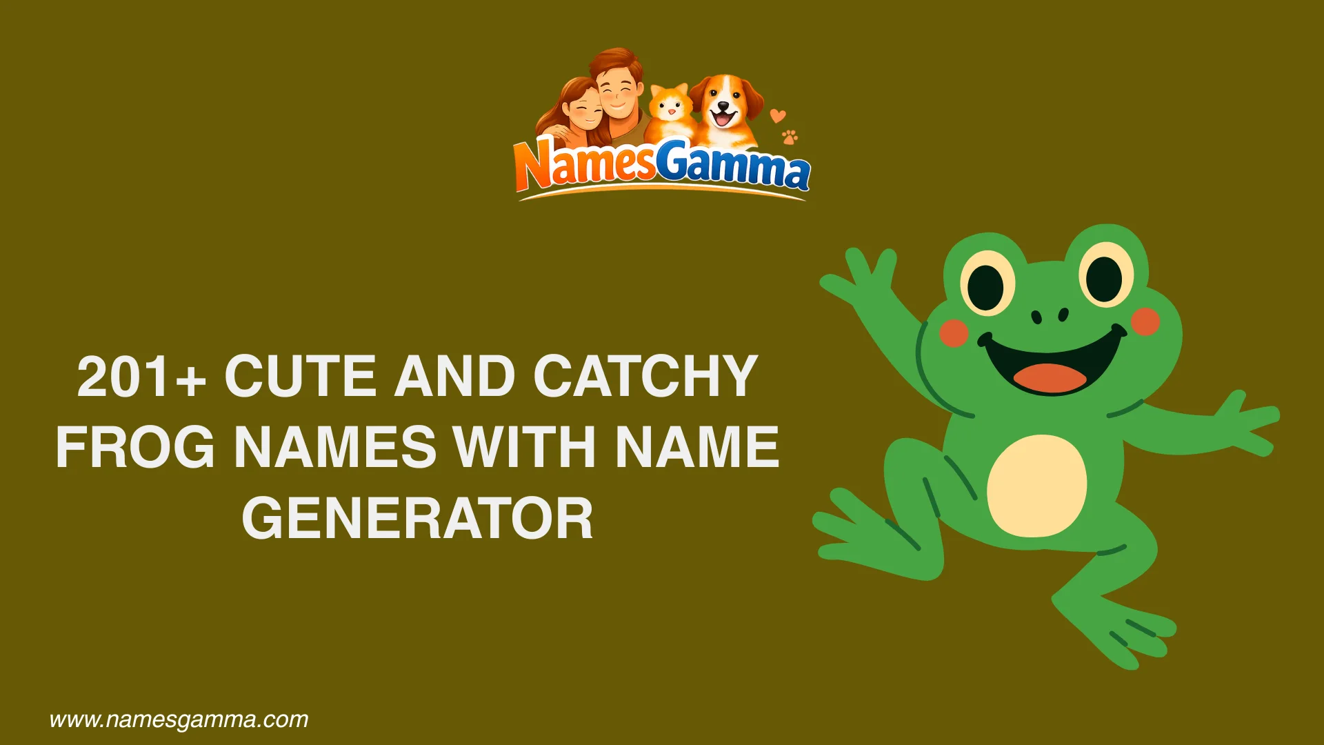 frog-names