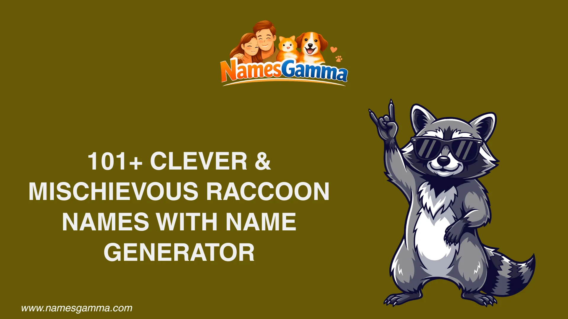 raccoon-names
