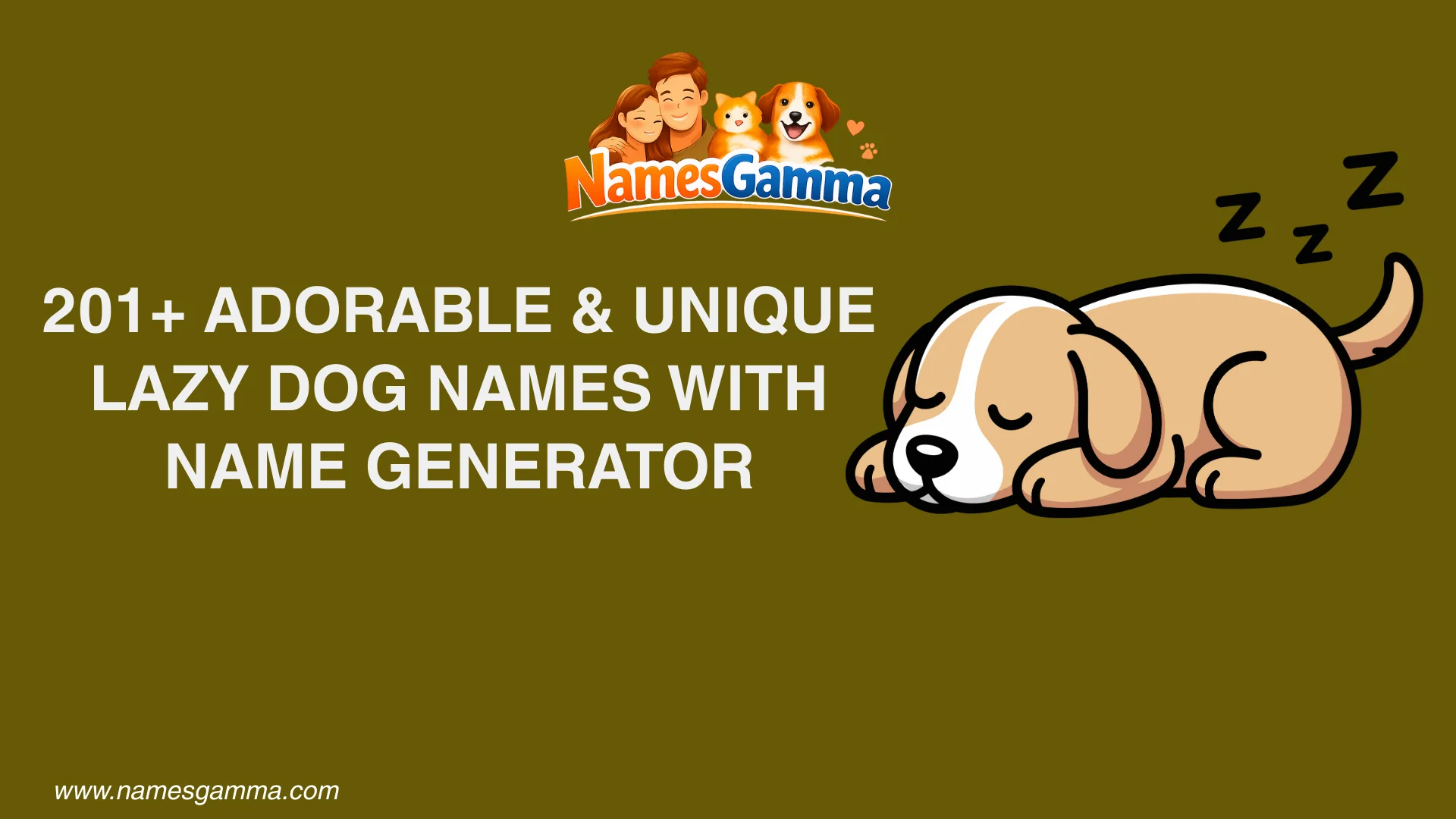 lazy-dog-names-with-name-generator