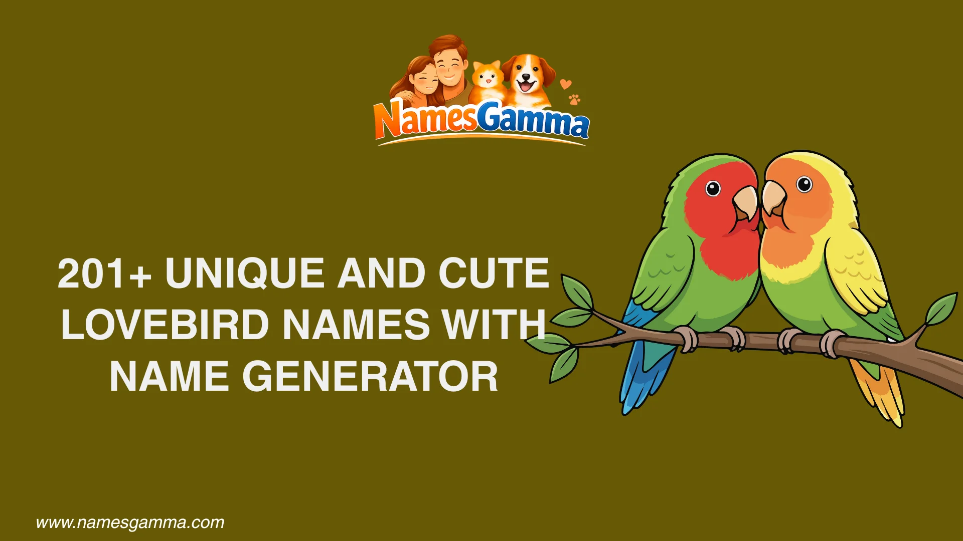 lovebird-names