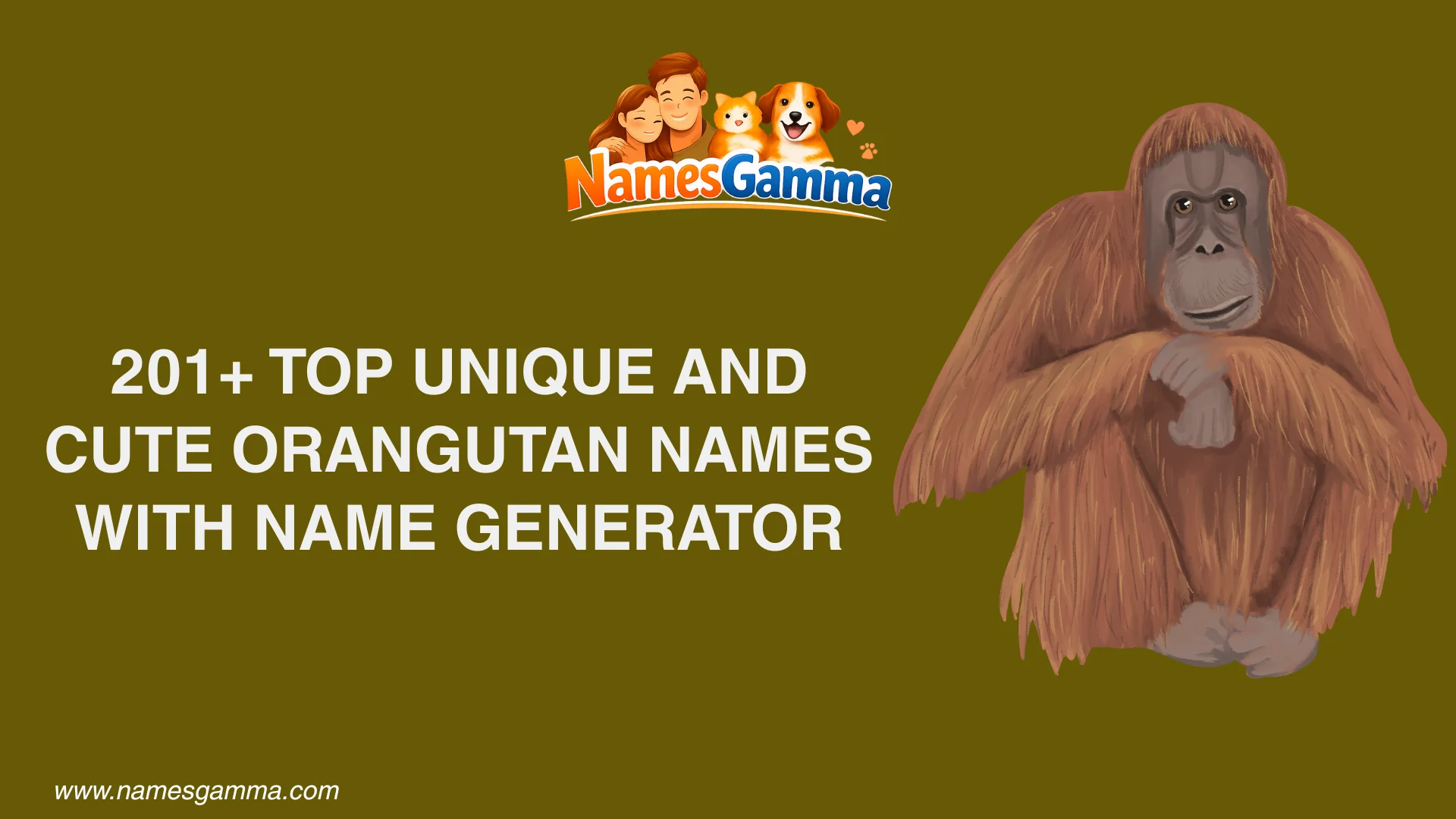 orangutan-names