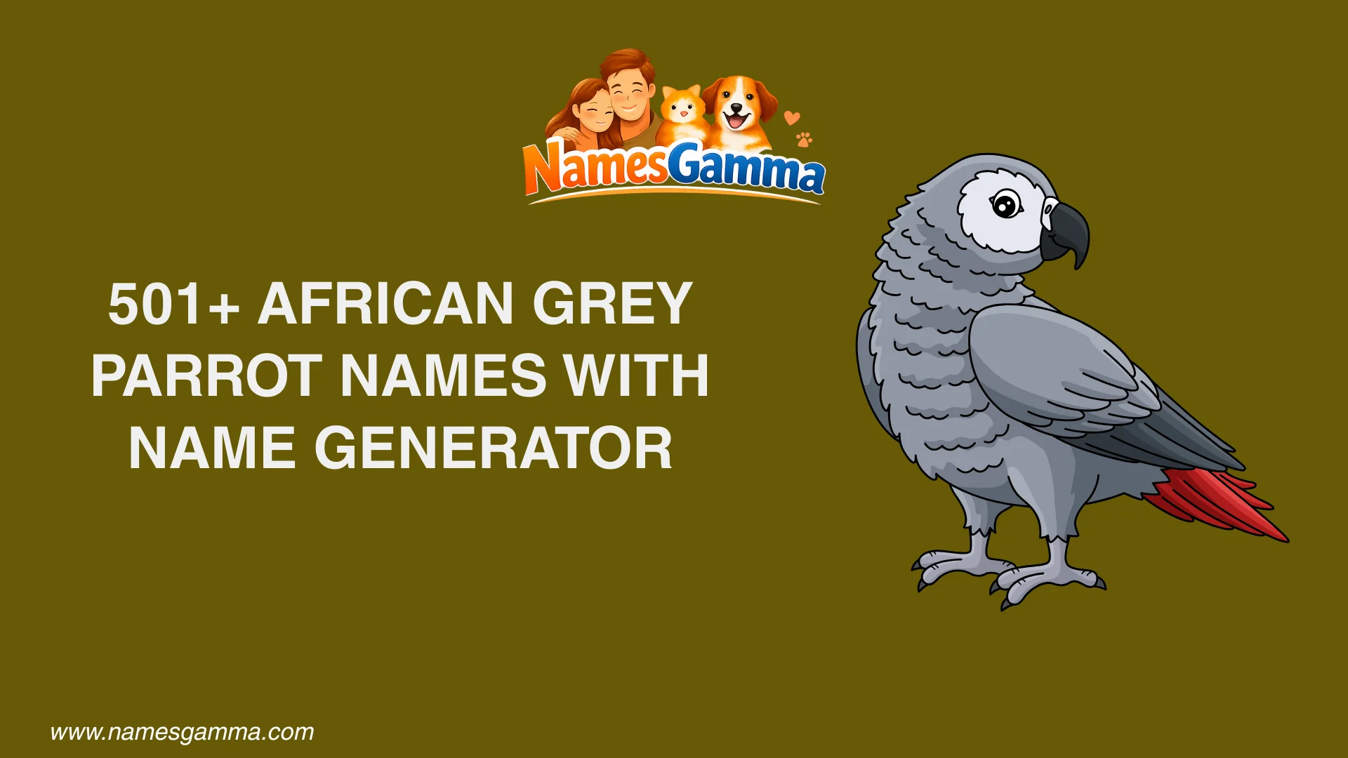 African Grey Parrot Names
