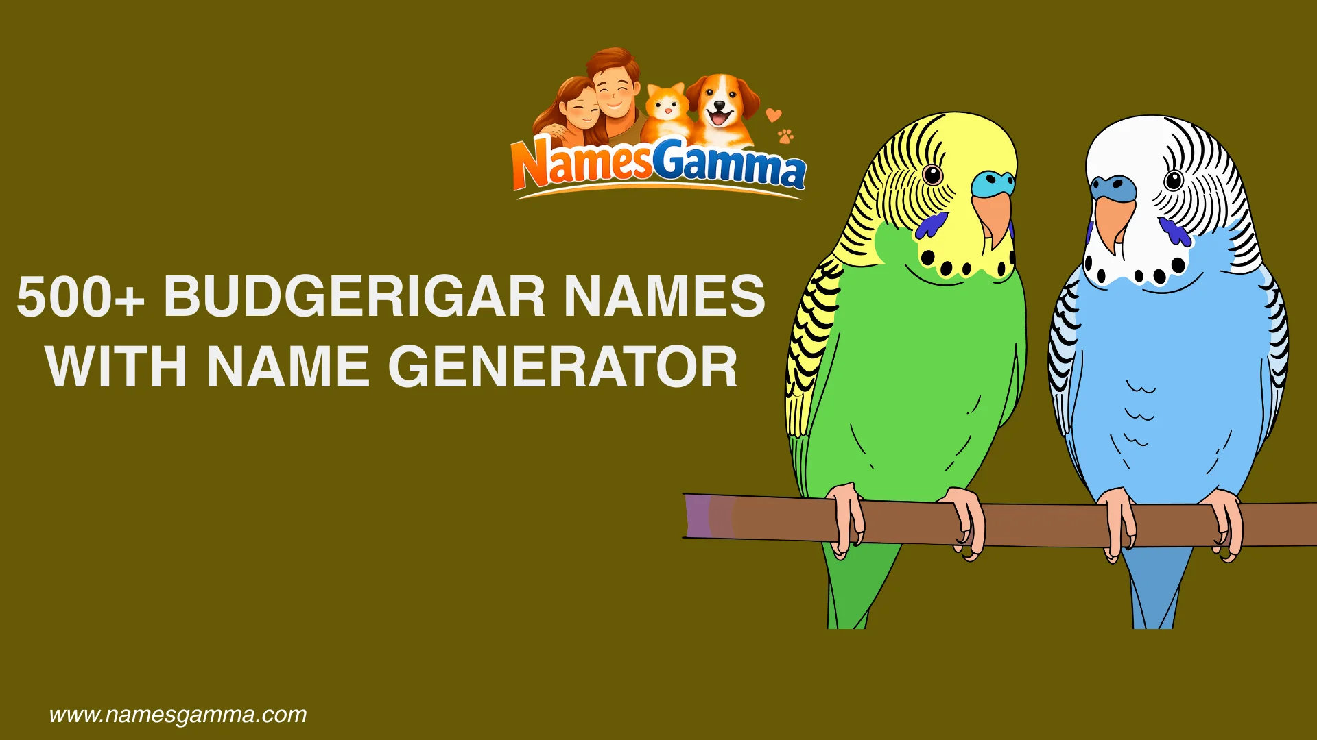 Budgerigar Names