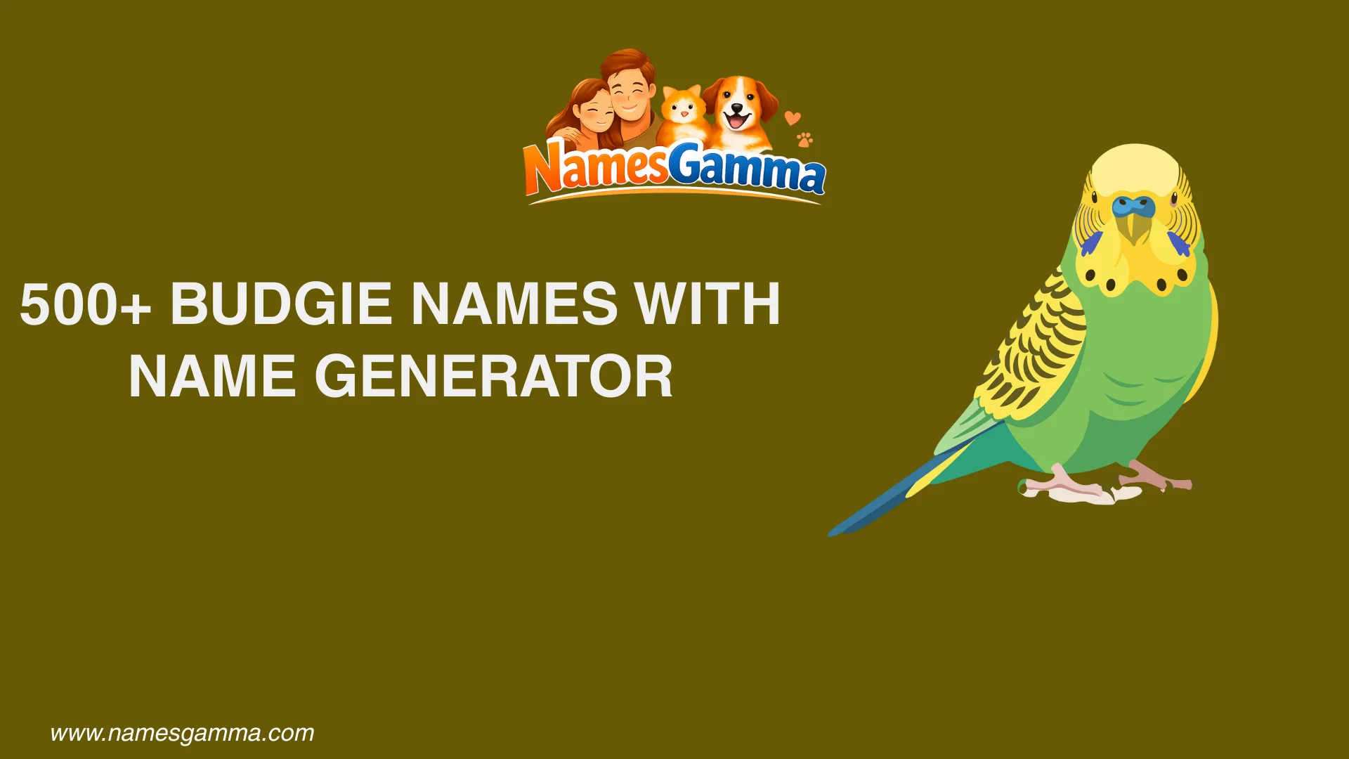 Budgie Names