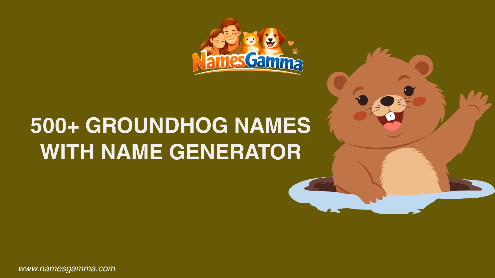 Groundhog Names