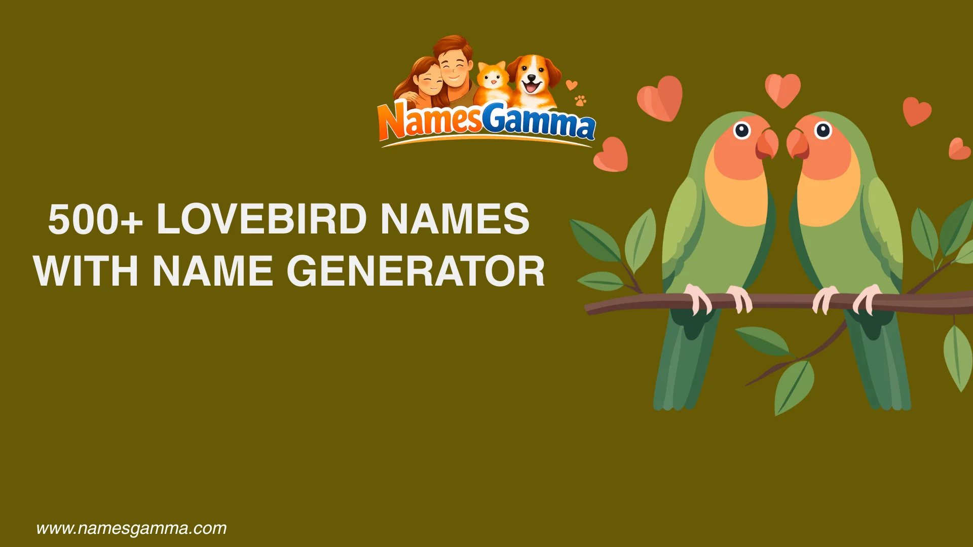 Lovebird Names