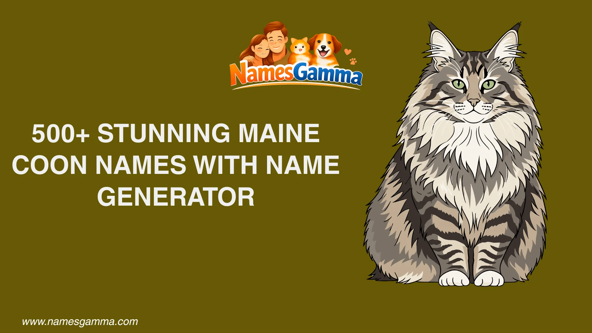 Maine Coon Cat Names