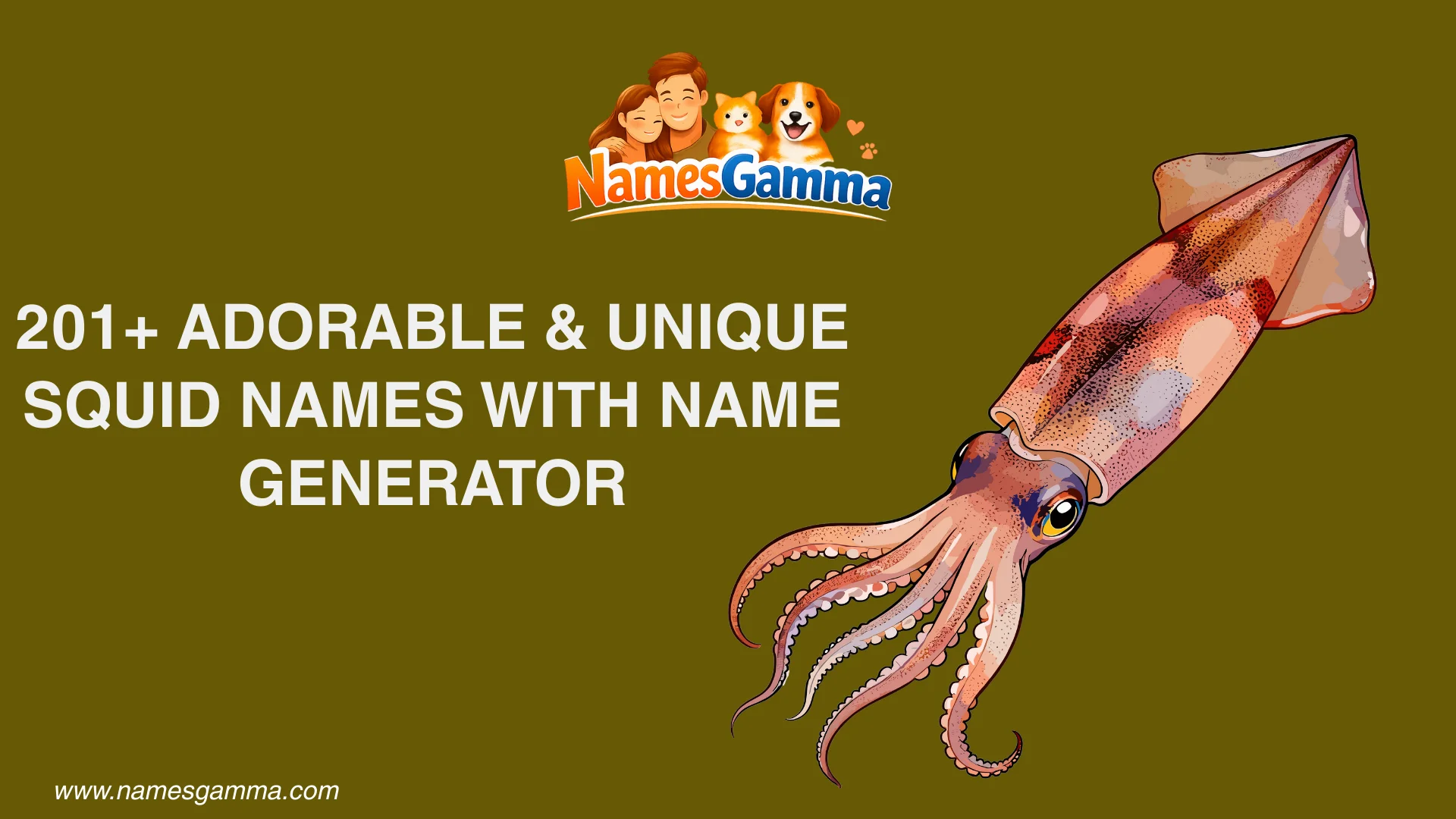 Squid Names With Name Generator