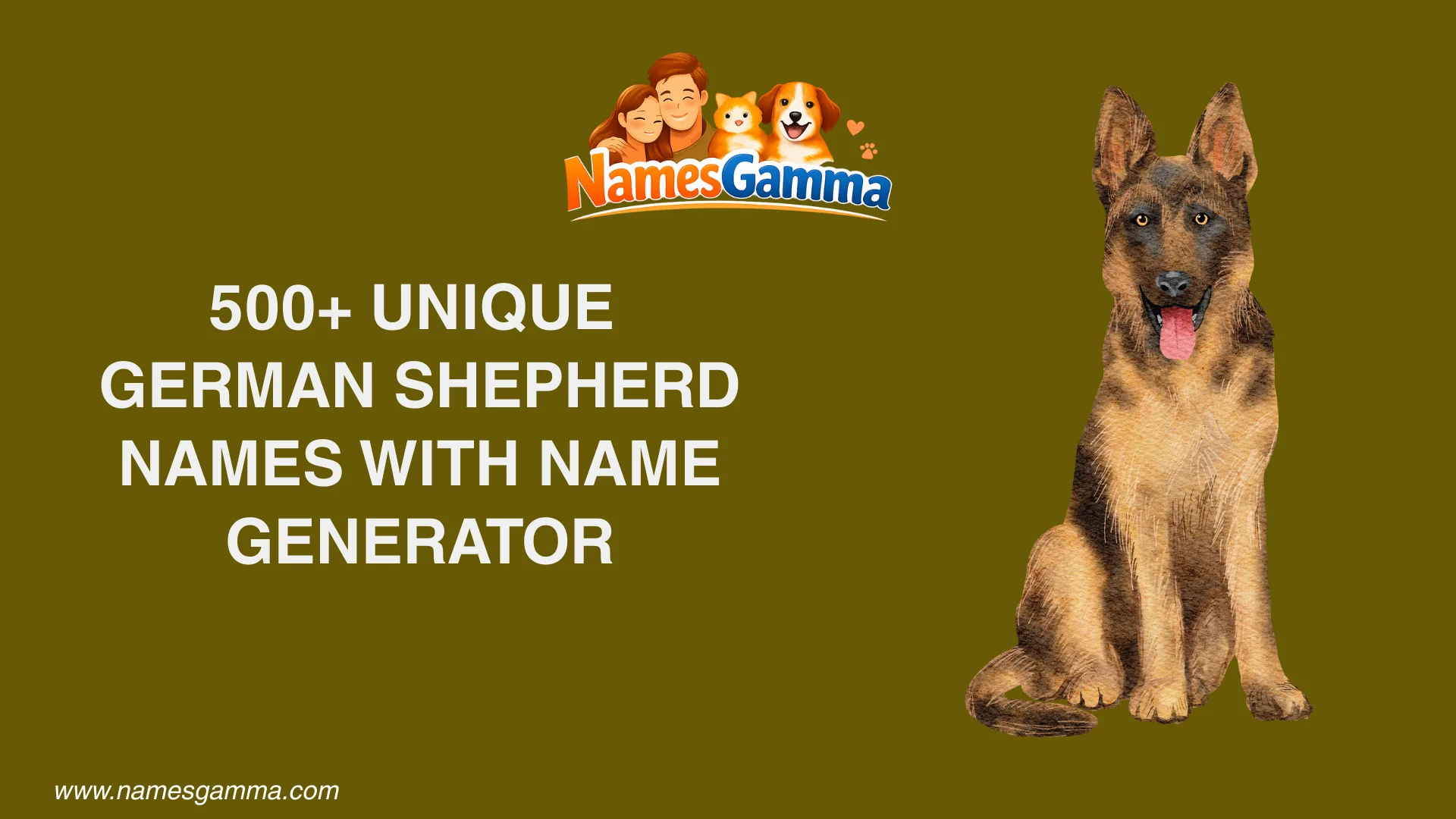 German Shepherd Names