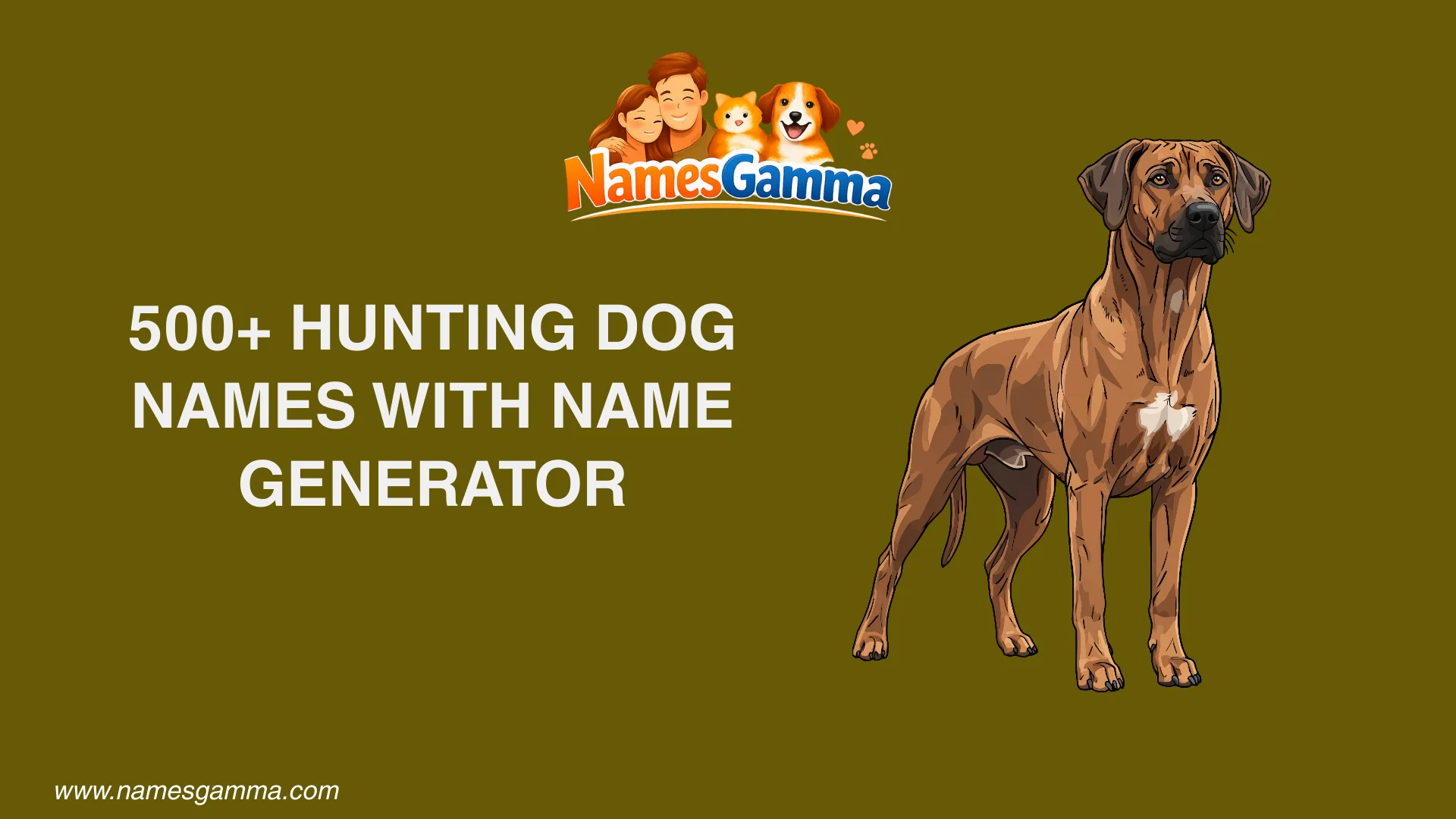 hunting dog names