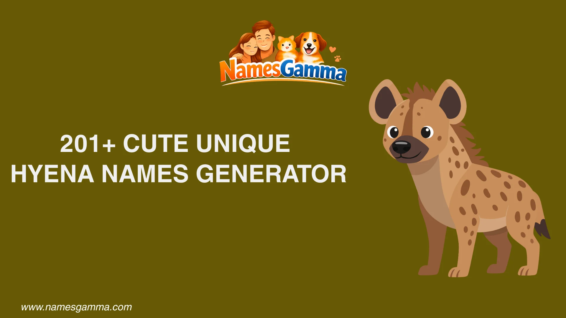 Hyena Names Generator
