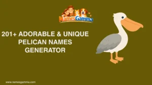 Pelican Names Generator