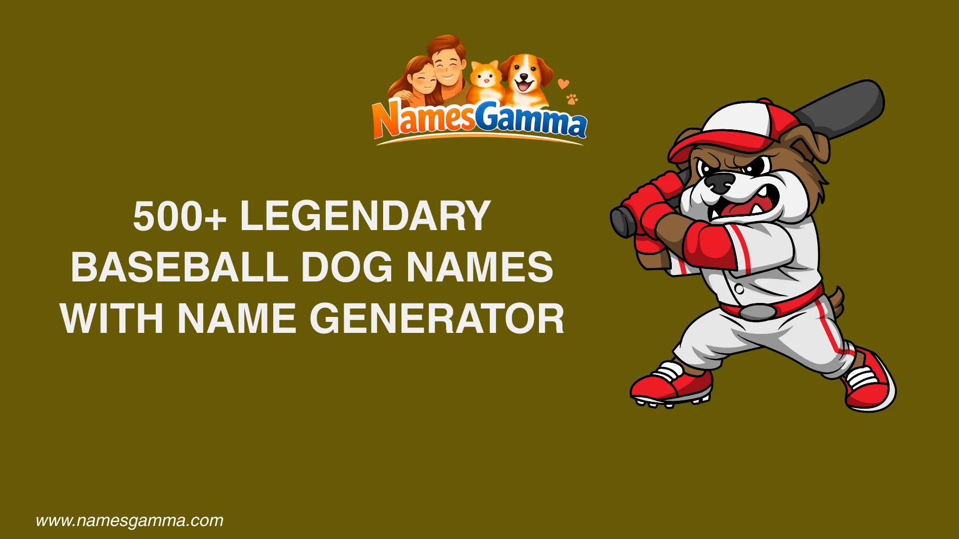 Baseball Dog Names