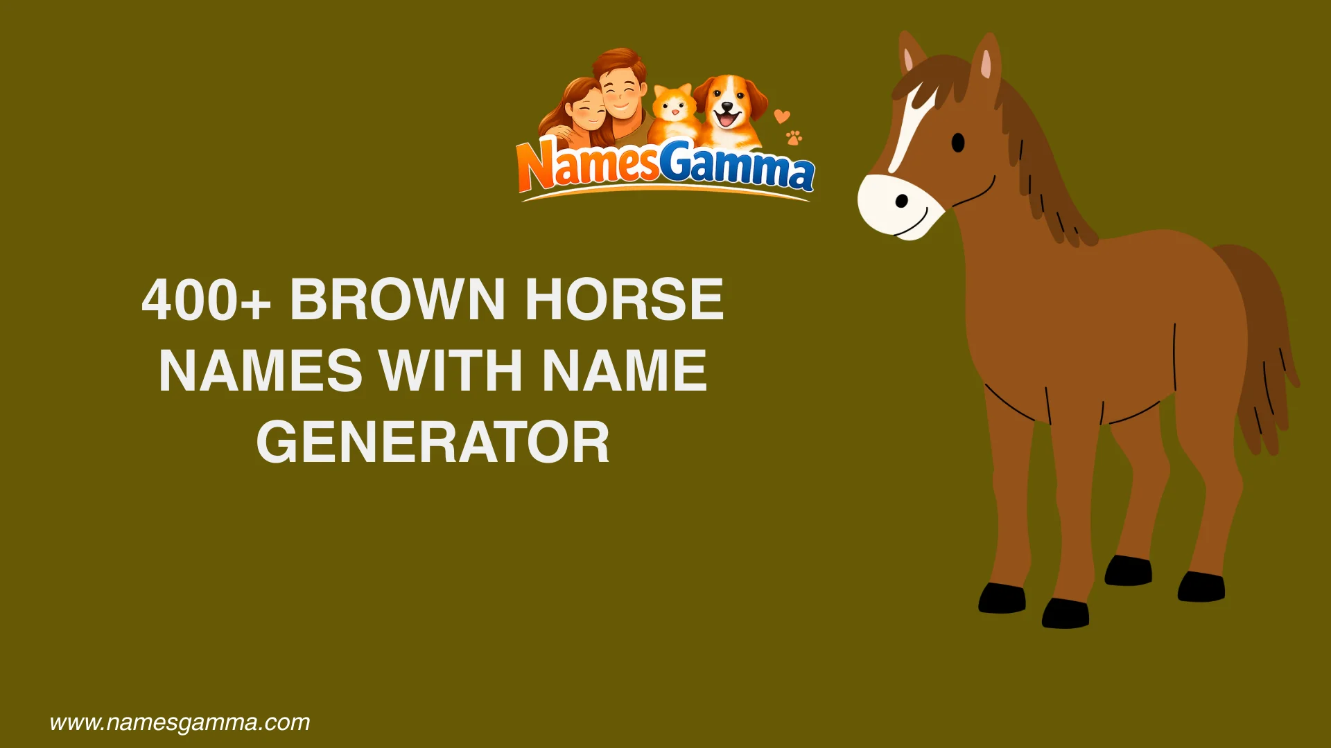 Brown Horse Names