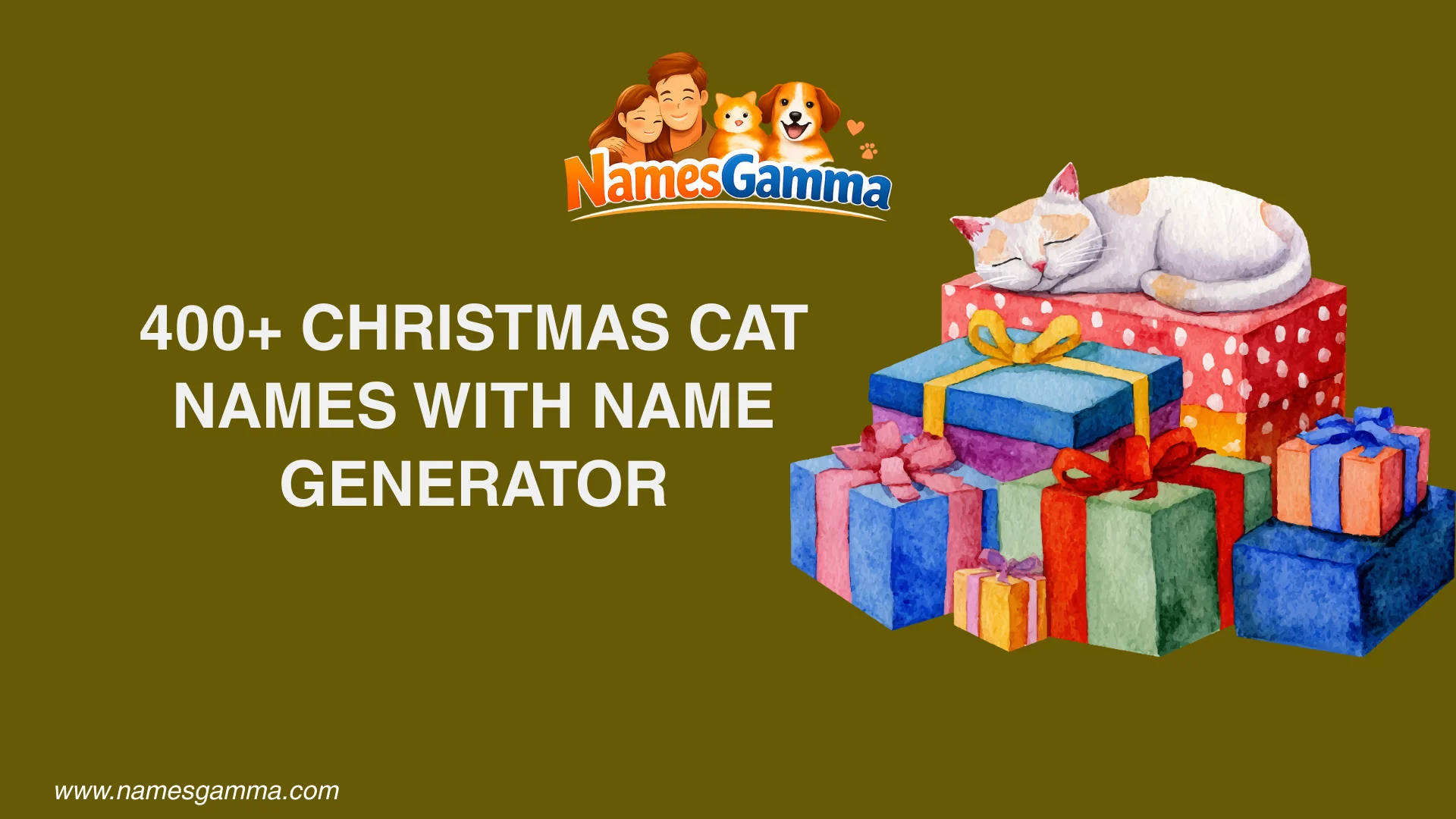 Christmas Cat Names