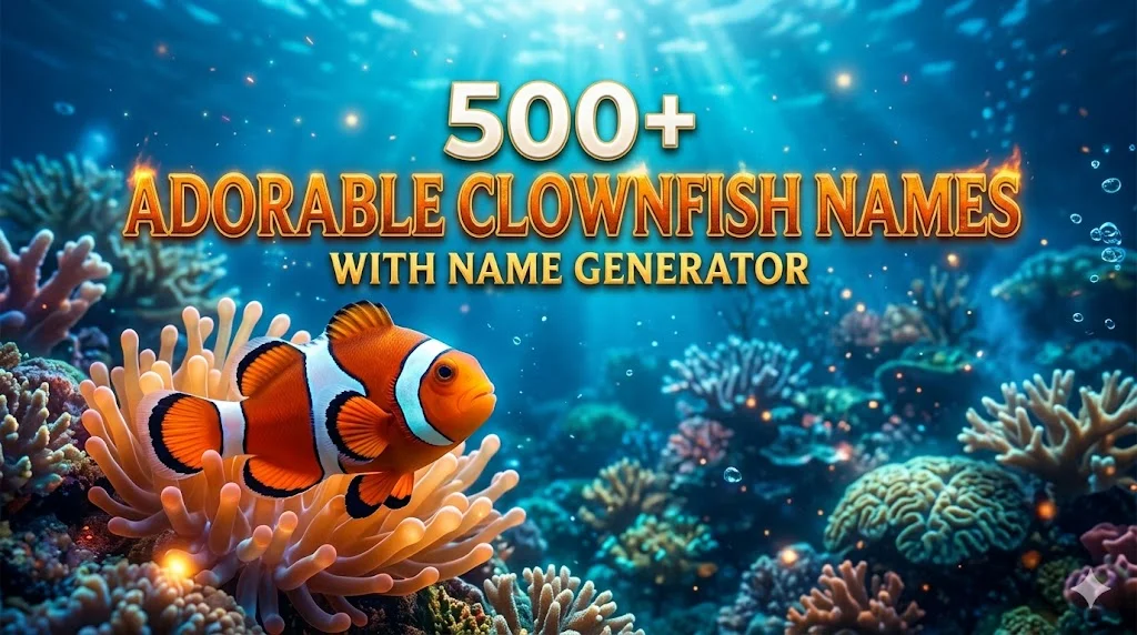 Clownfish Names
