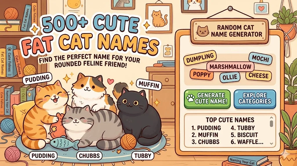 Cute Fat Cat Names