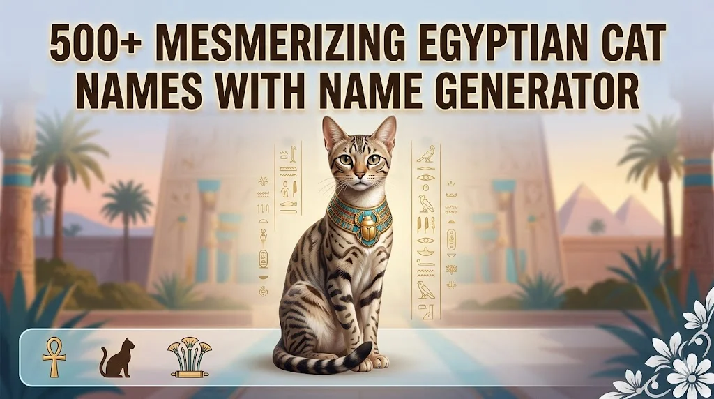 Egyptian Cat Names