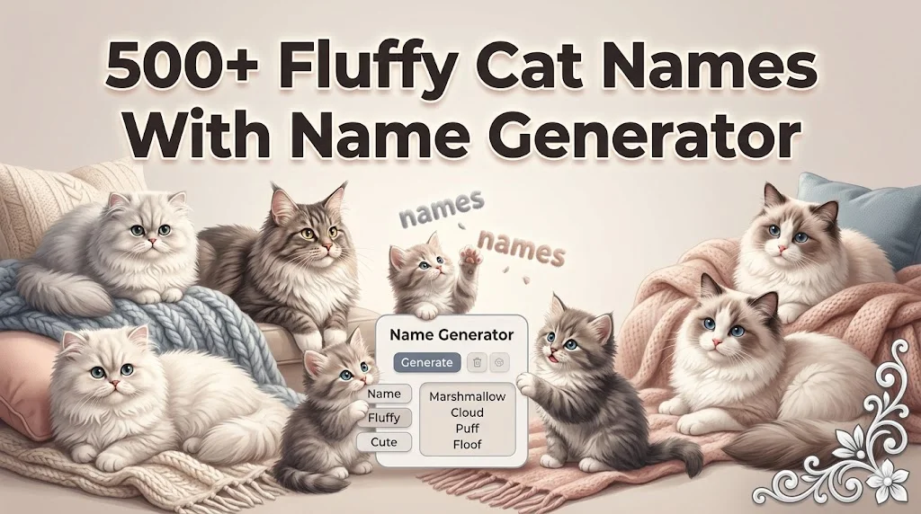 Fluffy Cat Names