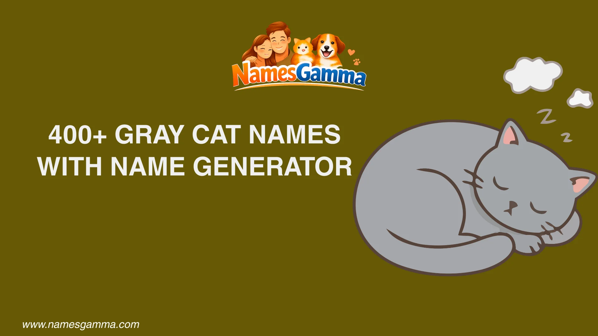 Gray Cat Names