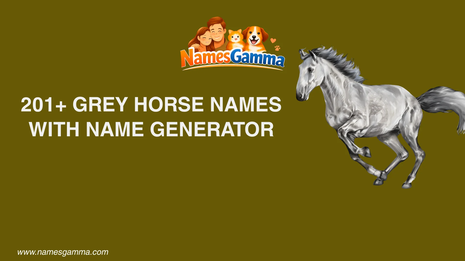 Grey Horse Names