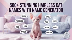 Hairless Cat Names