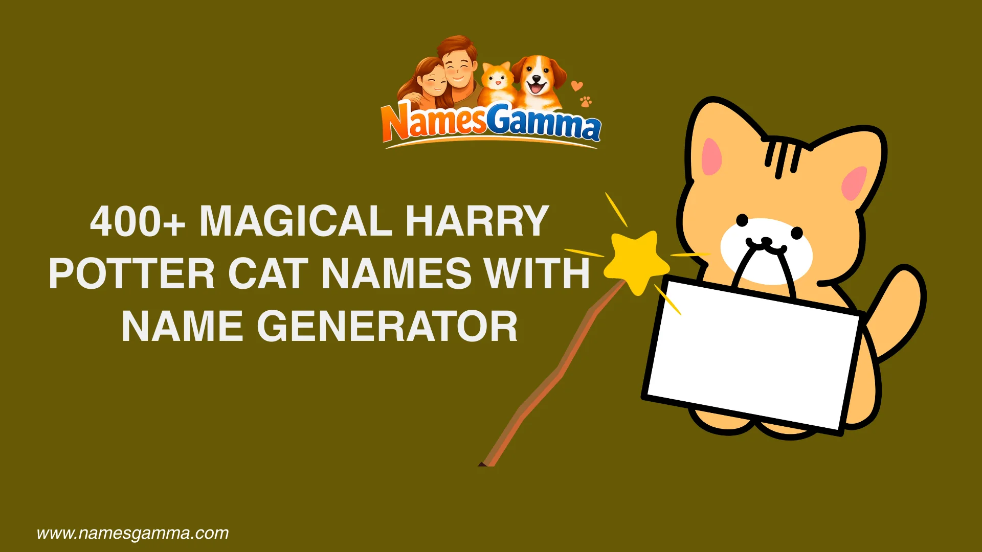 Harry Potter Cat Names