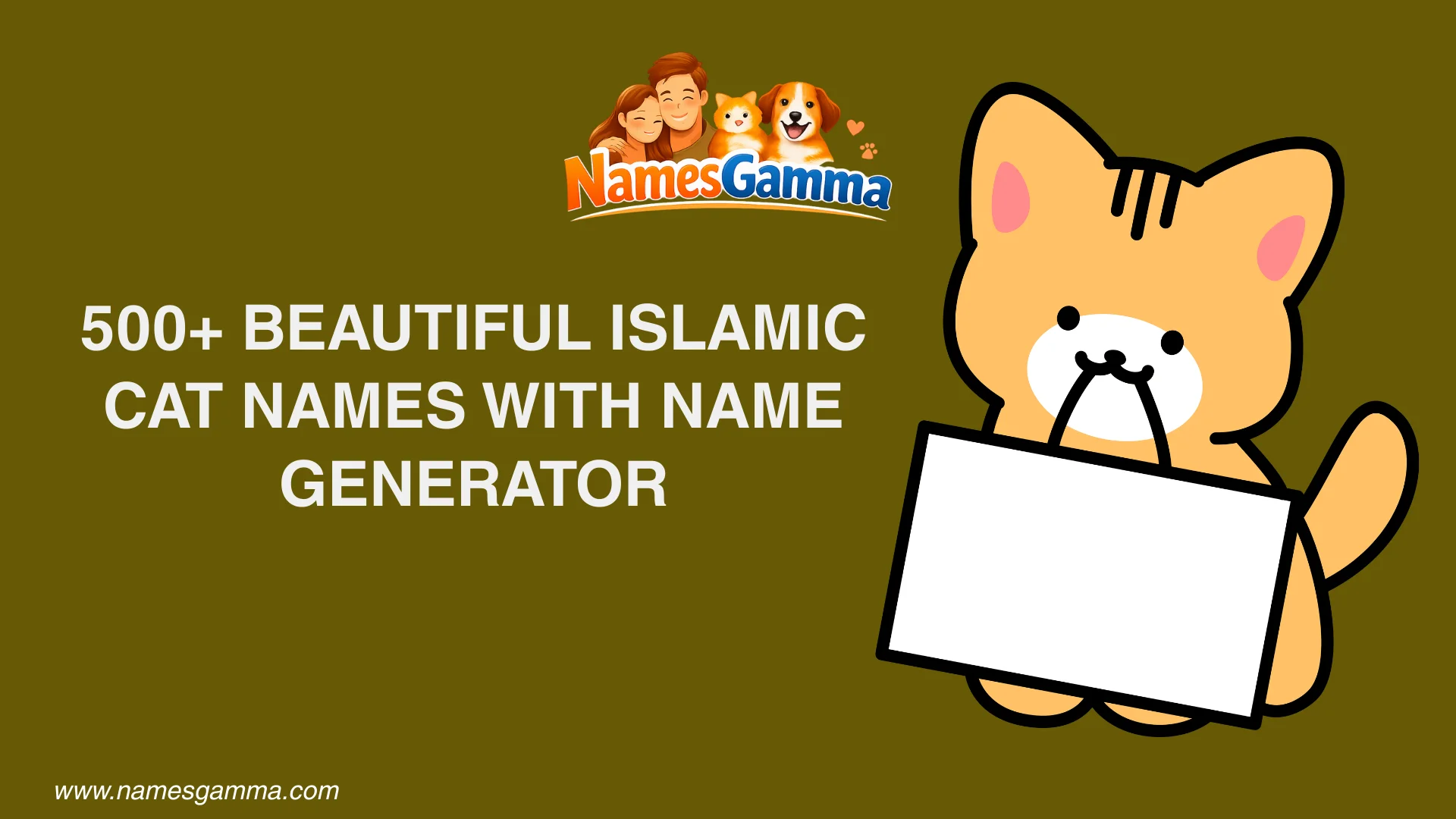 Islamic Cat Names