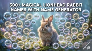 Lionhead Rabbit Names