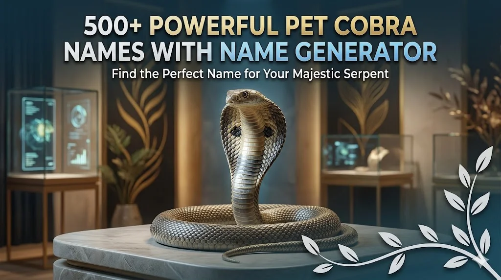 Pet Cobra Names