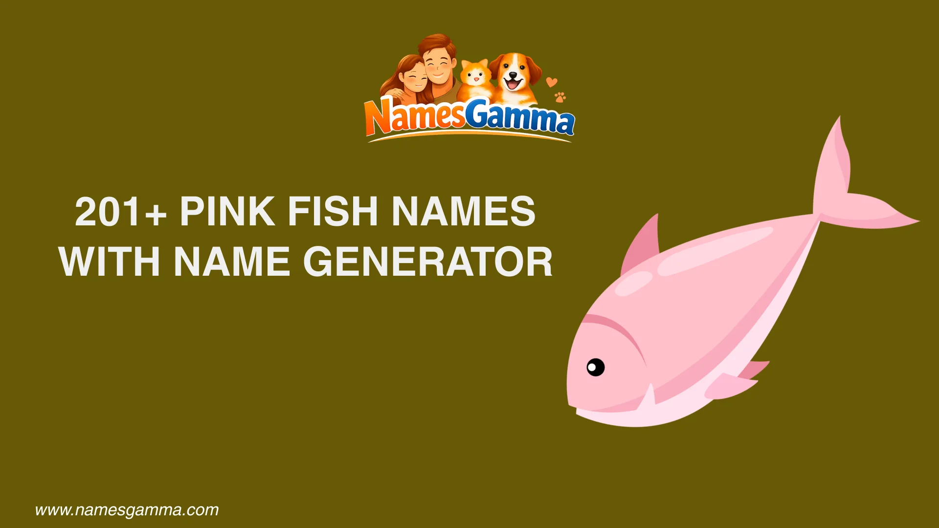 Pink Fish Names