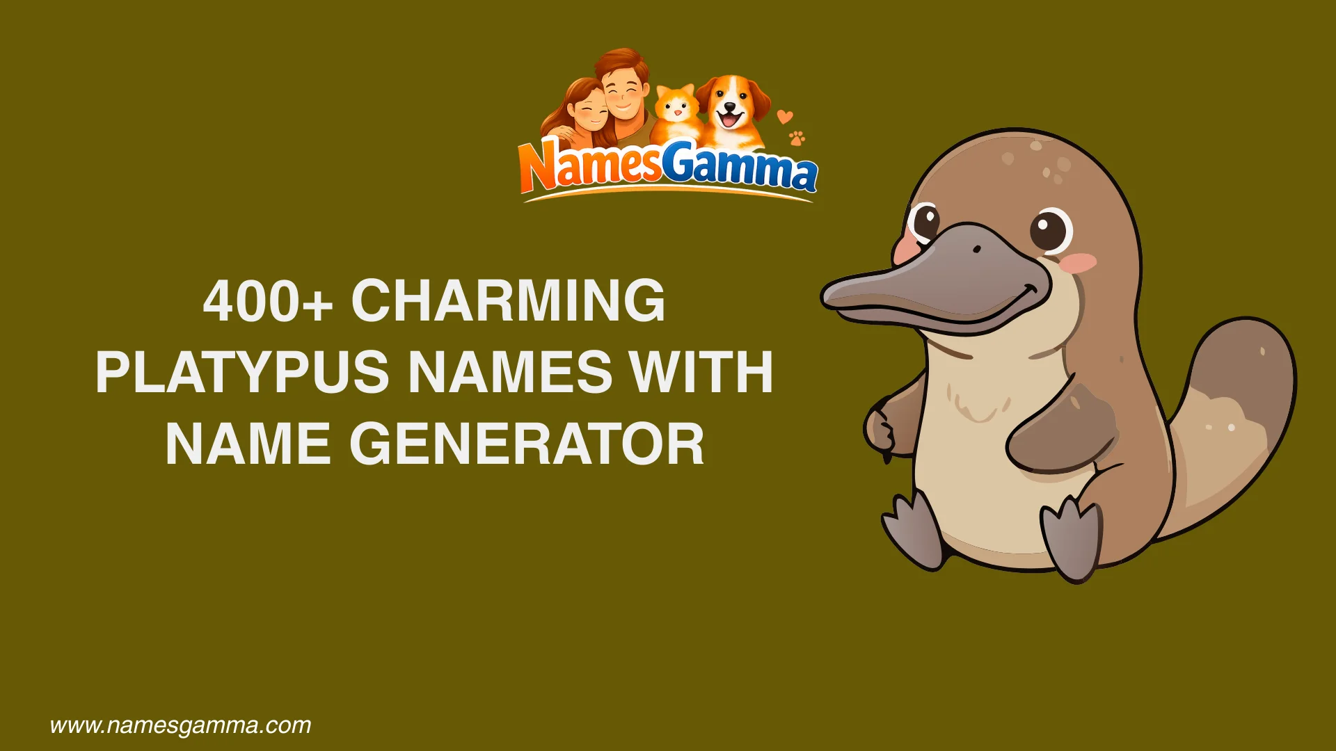 Platypus Names