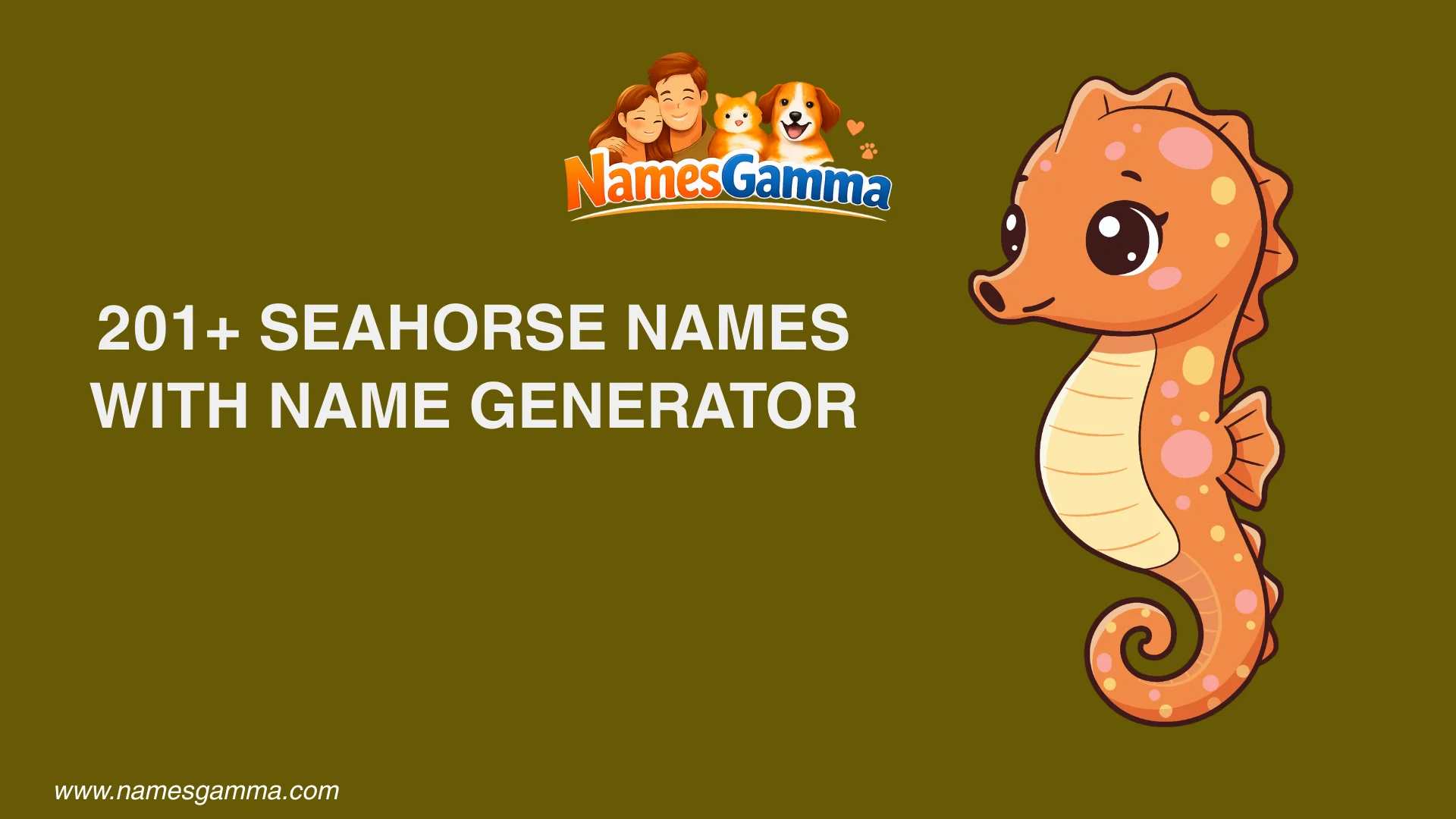 Seahorse Names