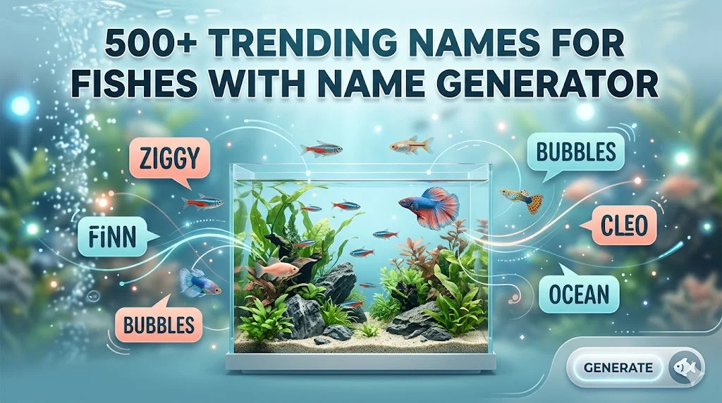 Trending Names For Fishes