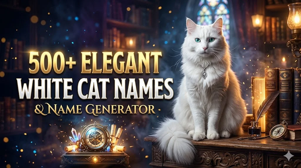 White Cat Names