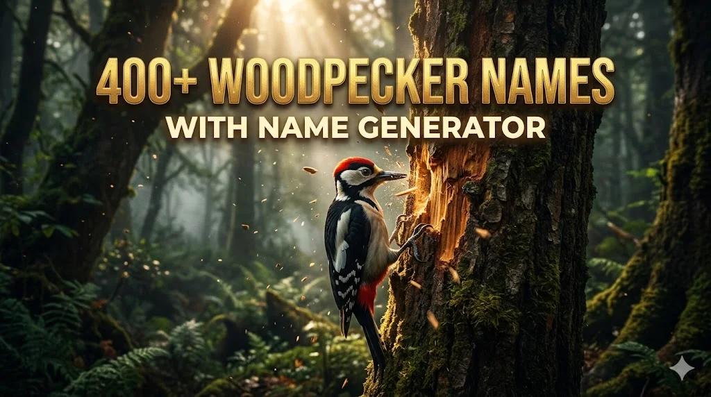 Woodpecker Names