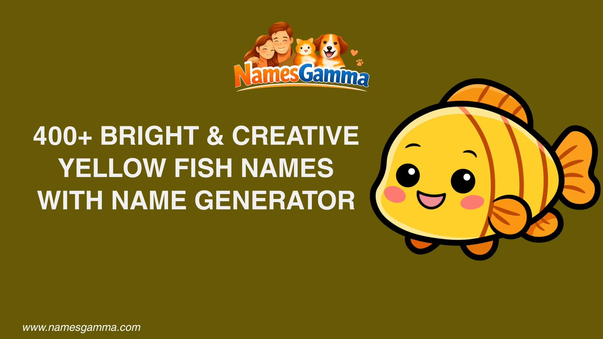 Yellow Fish Names