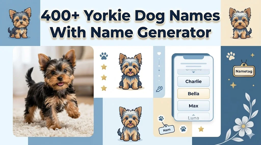 Yorkie Dog Names