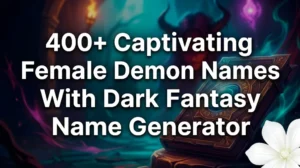 Female Demon Names
