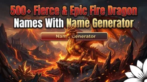 Fire Dragon Names With Name Generator