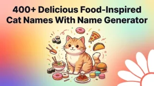 Food-Inspired Cat Names