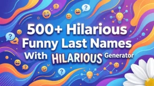 Funny Last Names