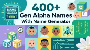 Gen Alpha Names & Nicknames