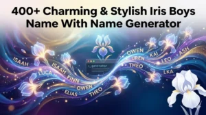 Iris Boys Name With Name Generator