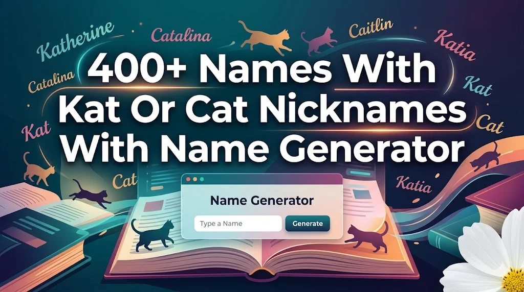 Kat Or Cat Nicknames