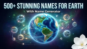 Names For Earth With Name Generator