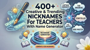 Nicknames For Teachers