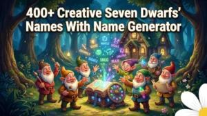 Seven Dwarfs' Names With Name Generator