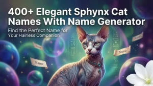 Sphynx Cat Names